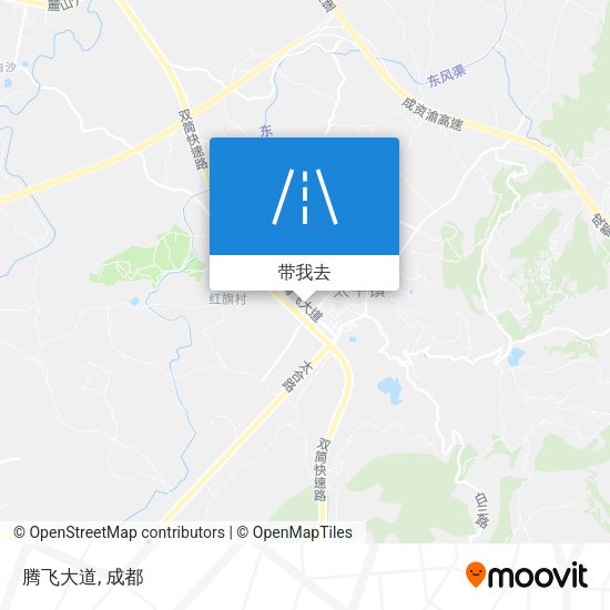 腾飞大道地图