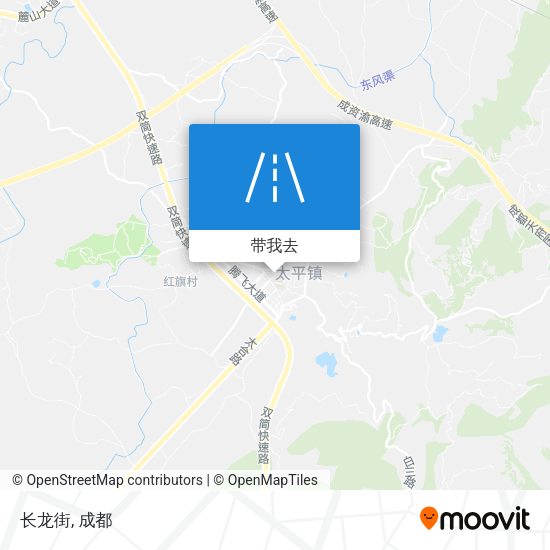 长龙街地图