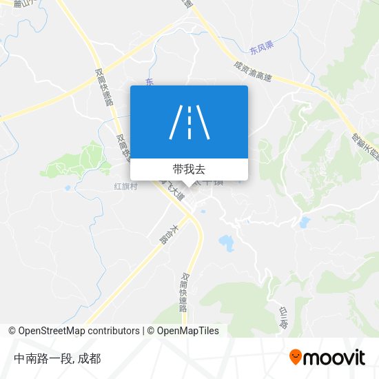 中南路一段地图