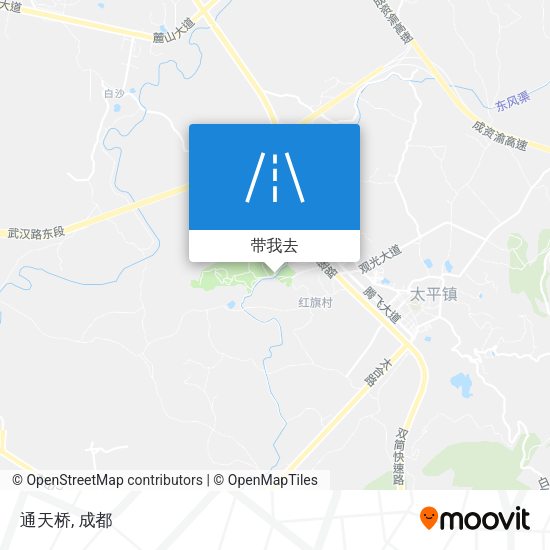 通天桥地图