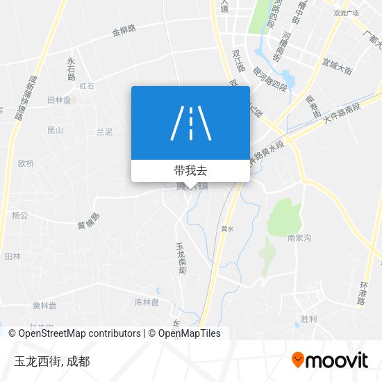 玉龙西街地图
