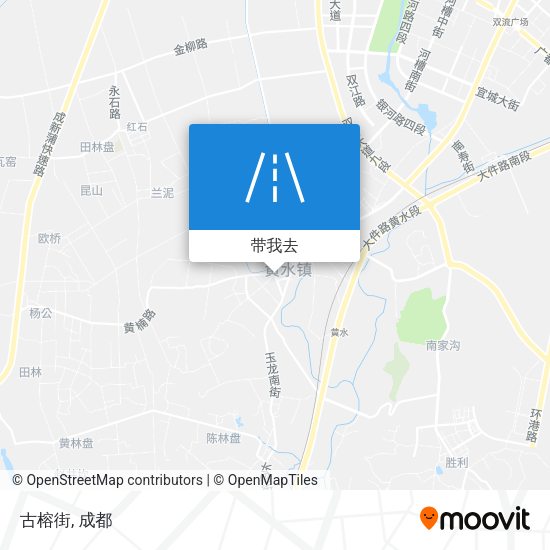 古榕街地图
