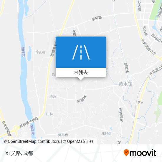 红吴路地图