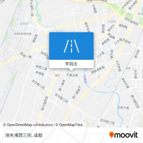 湖夹滩西三街地图