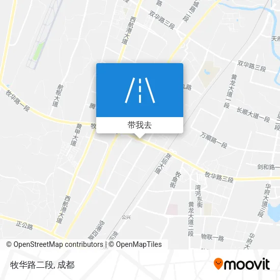牧华路二段地图