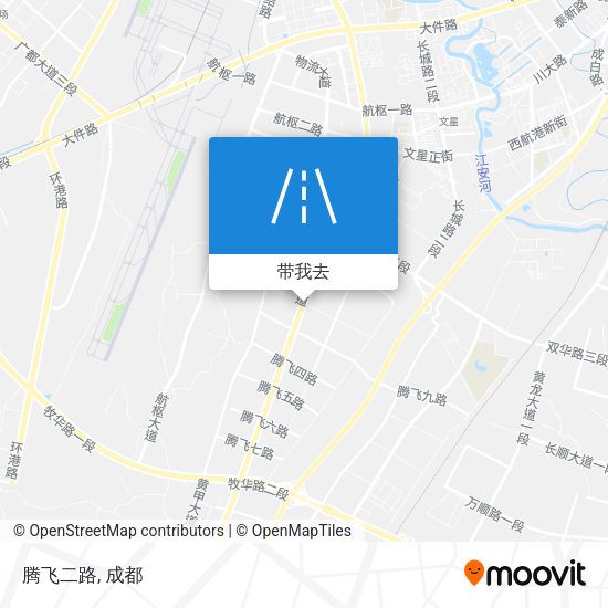 腾飞二路地图