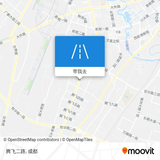 腾飞二路地图