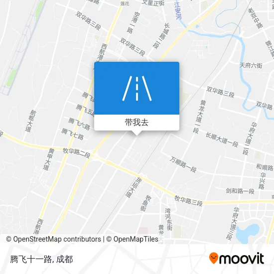 腾飞十一路地图