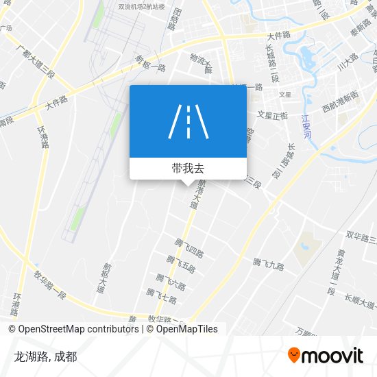 龙湖路地图