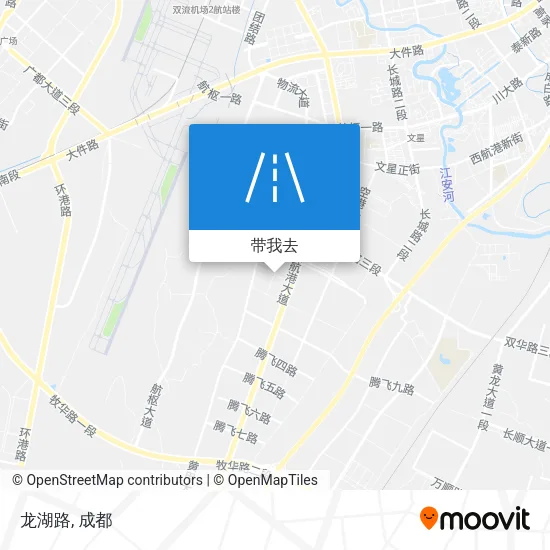 龙湖路地图