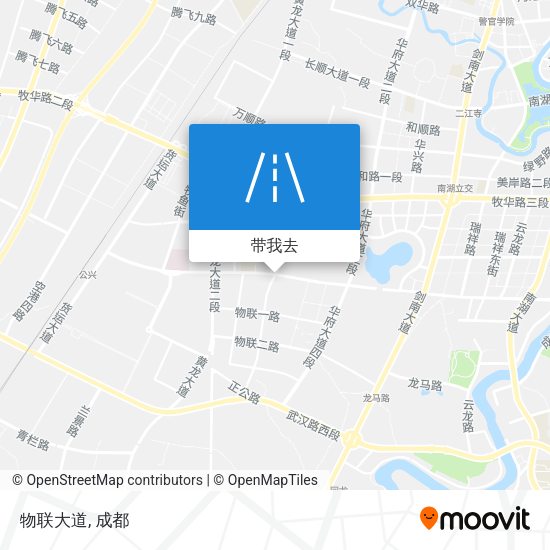 物联大道地图