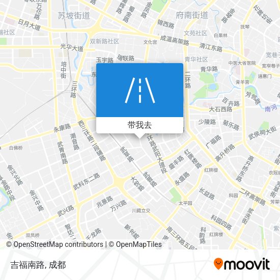 吉福南路地图