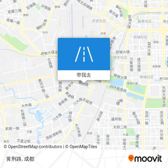黄荆路地图