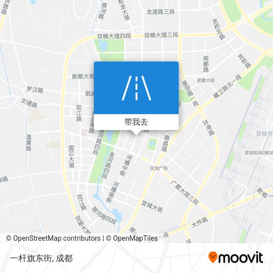 一杆旗东街地图