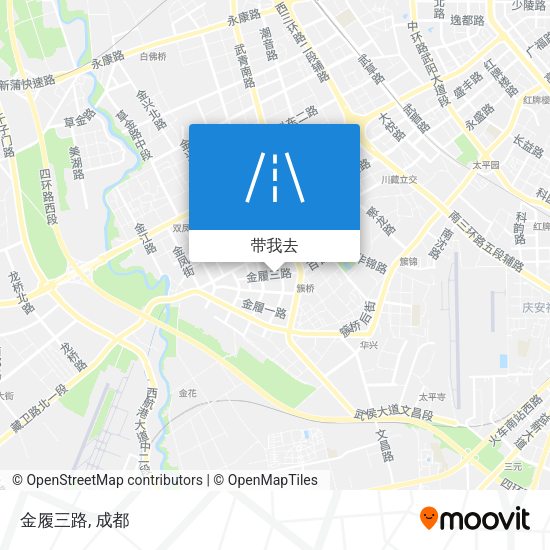金履三路地图