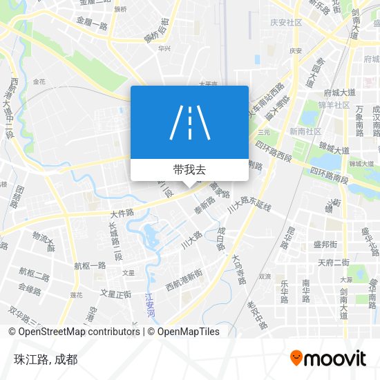 珠江路地图