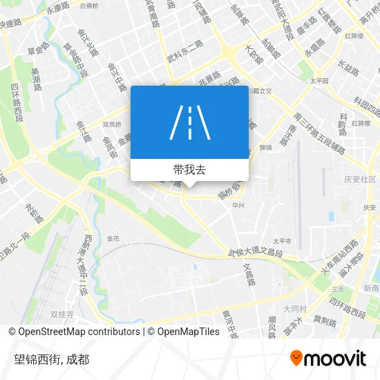 望锦西街地图