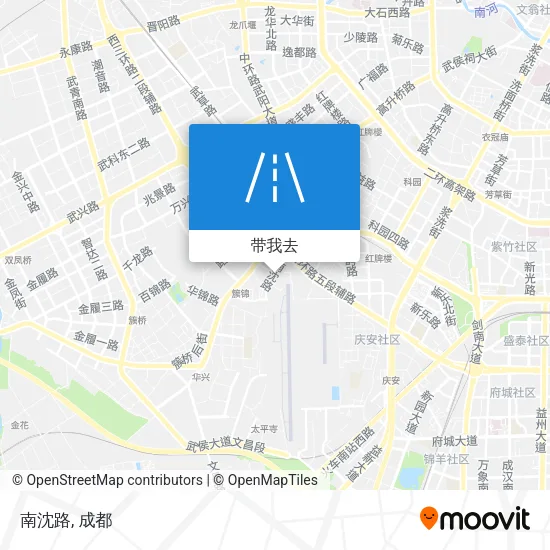 南沈路地图