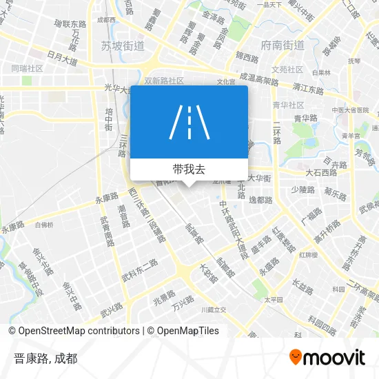 晋康路地图
