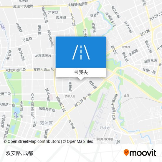 双安路地图