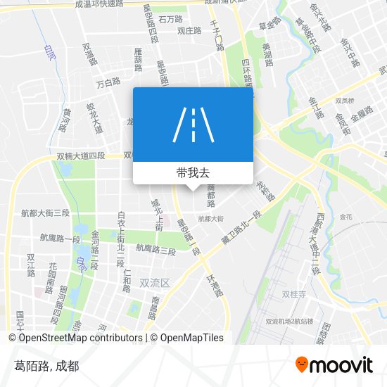 葛陌路地图