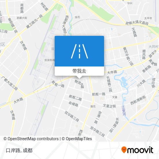 口岸路地图