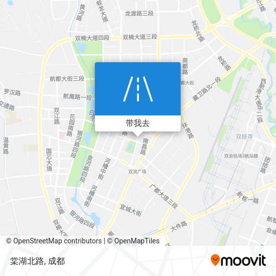 棠湖北路地图