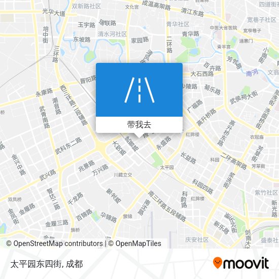 太平园东四街地图