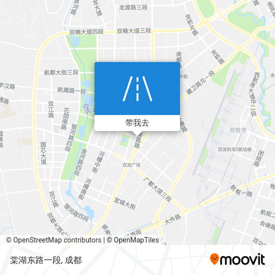 棠湖东路一段地图