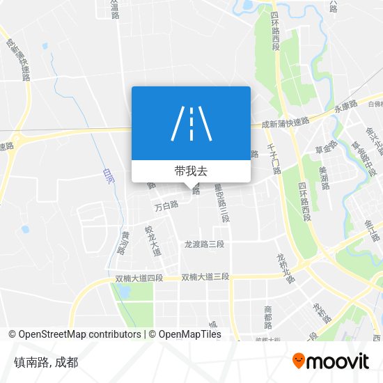 镇南路地图