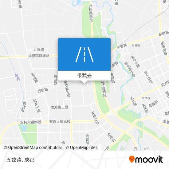 五姣路地图