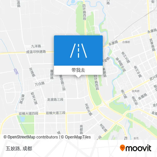 五姣路地图