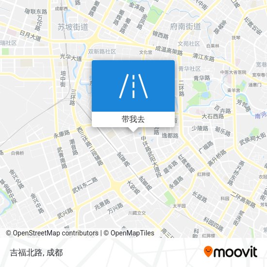 吉福北路地图