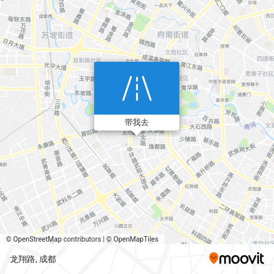 龙翔路地图