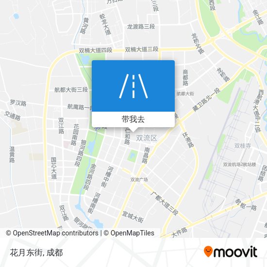 花月东街地图
