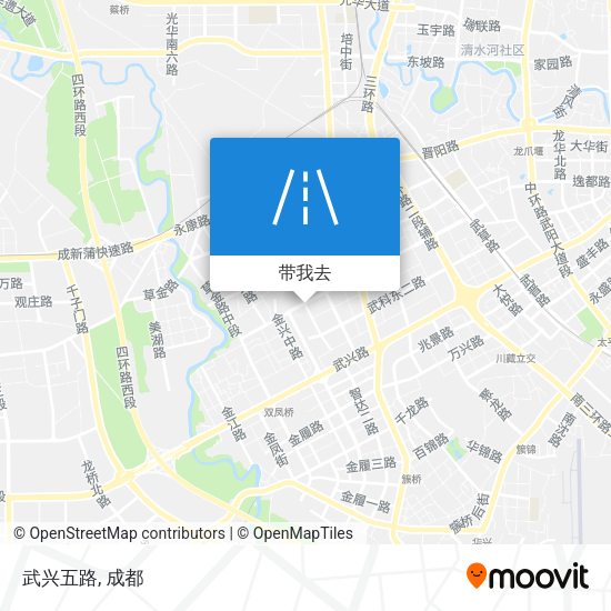 武兴五路地图