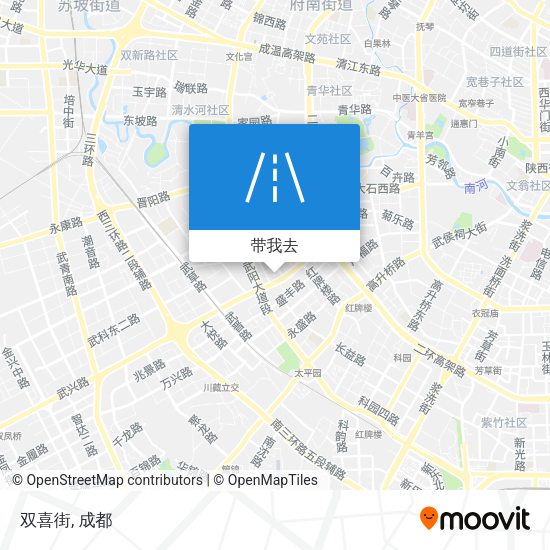 双喜街地图