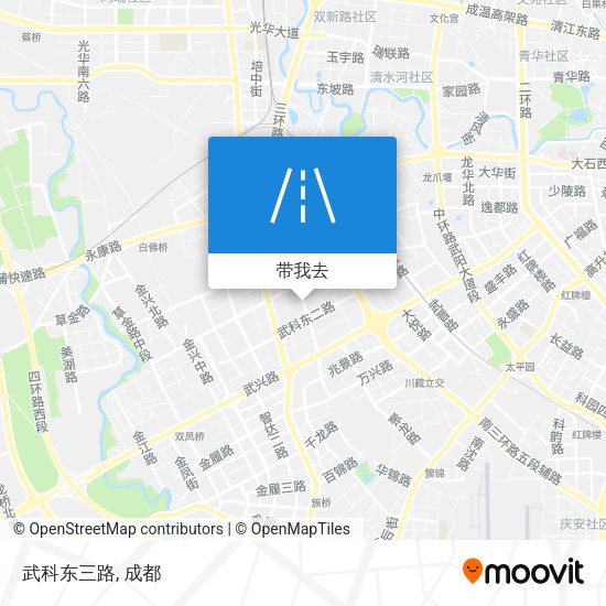 武科东三路地图