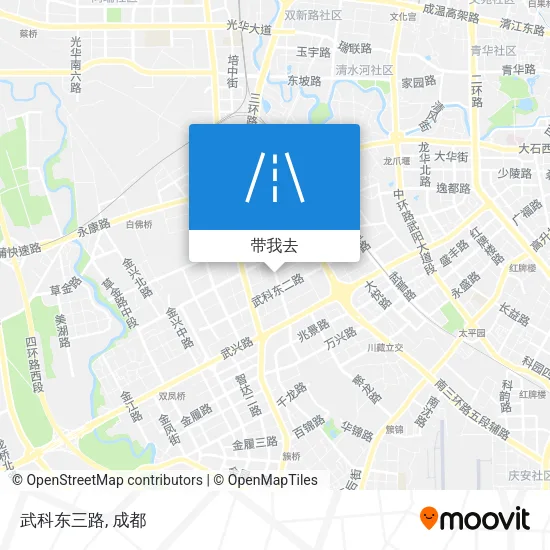 武科东三路地图