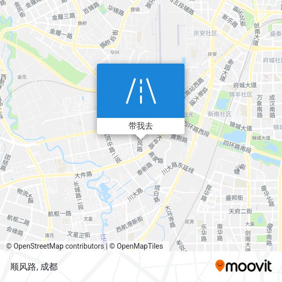 顺风路地图