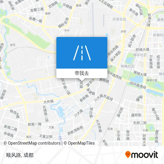 顺风路地图