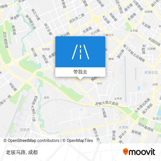老簇马路地图