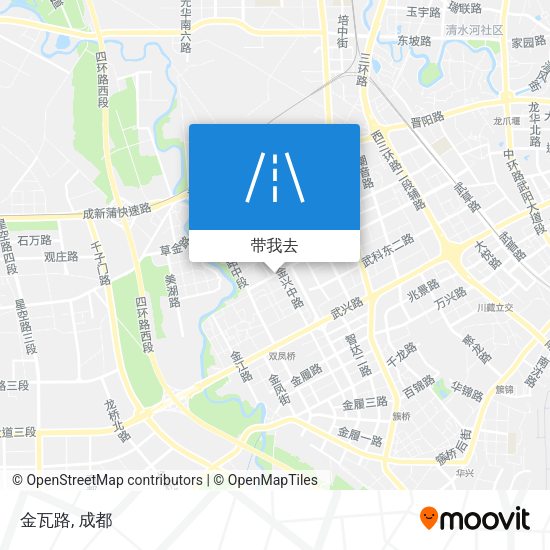 金瓦路地图