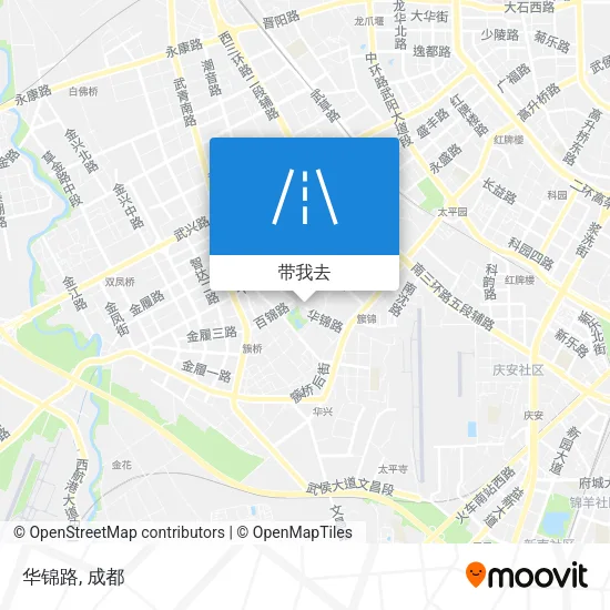 华锦路地图