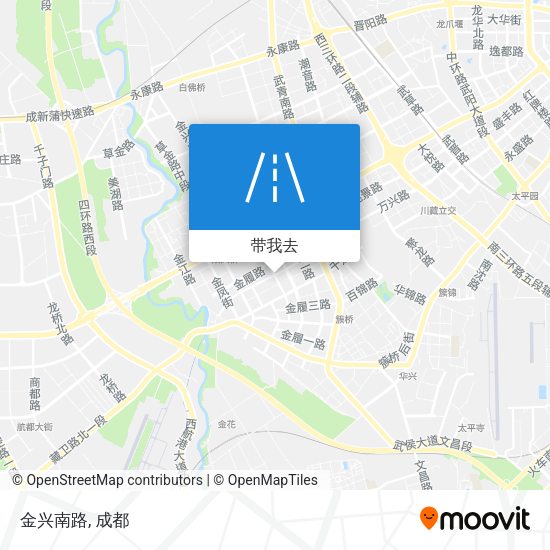 金兴南路地图