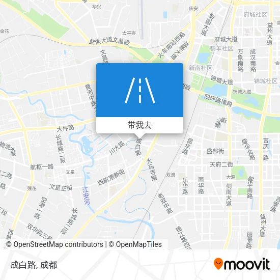 成白路地图
