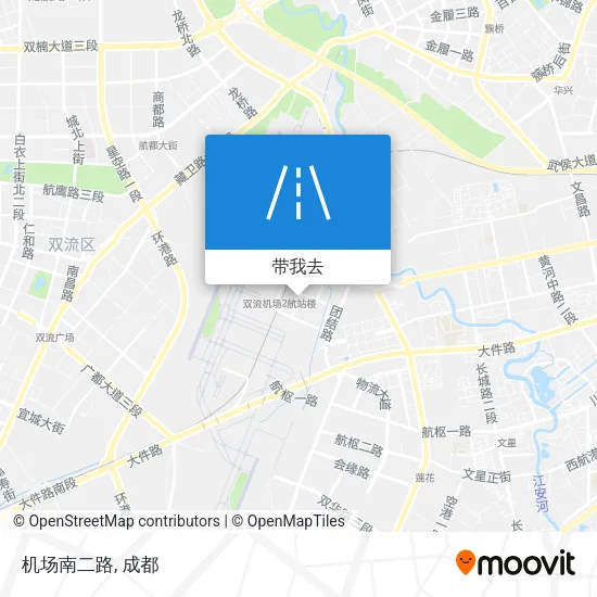 机场南二路地图