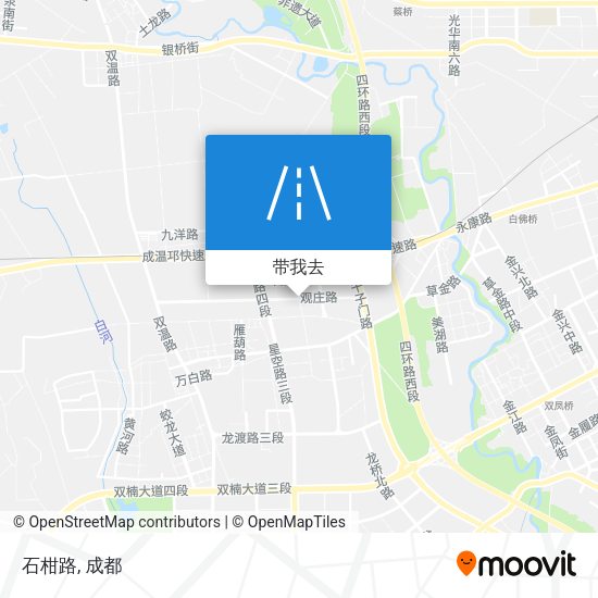 石柑路地图