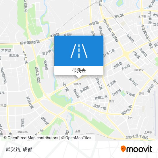 武兴路地图