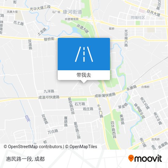 惠民路一段地图